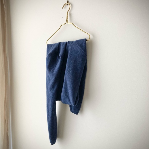 joodito 100% cashmere wraparound scarf upcycled sweater wrap oversize neckwarmer - Picture 4 of 10